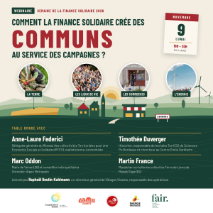 FINANCE SOLIDAIRE COMMUN CAMPAGN actu 1