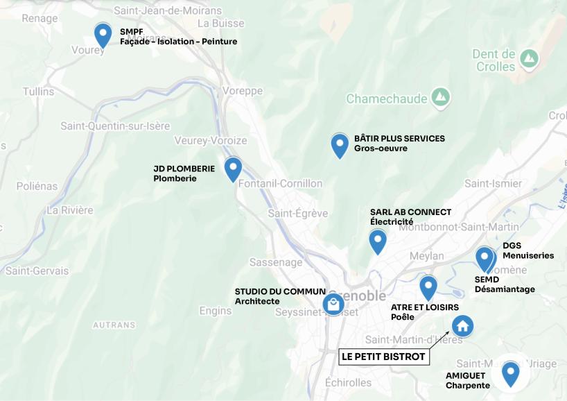 5 Cartographie artisans